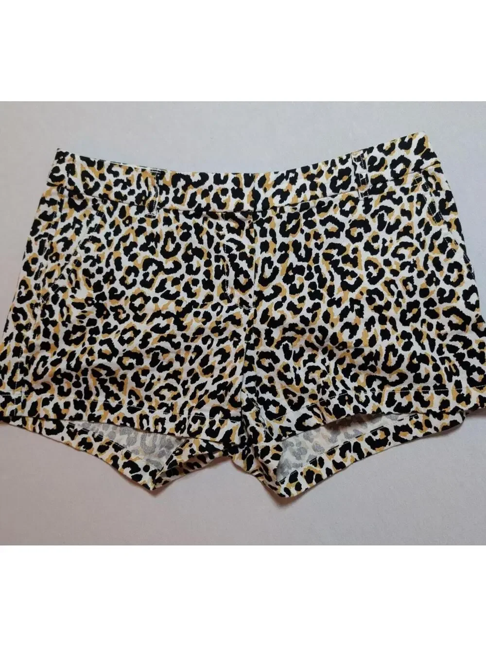 J.Crew Women's Leopard Print Shorts Size 10